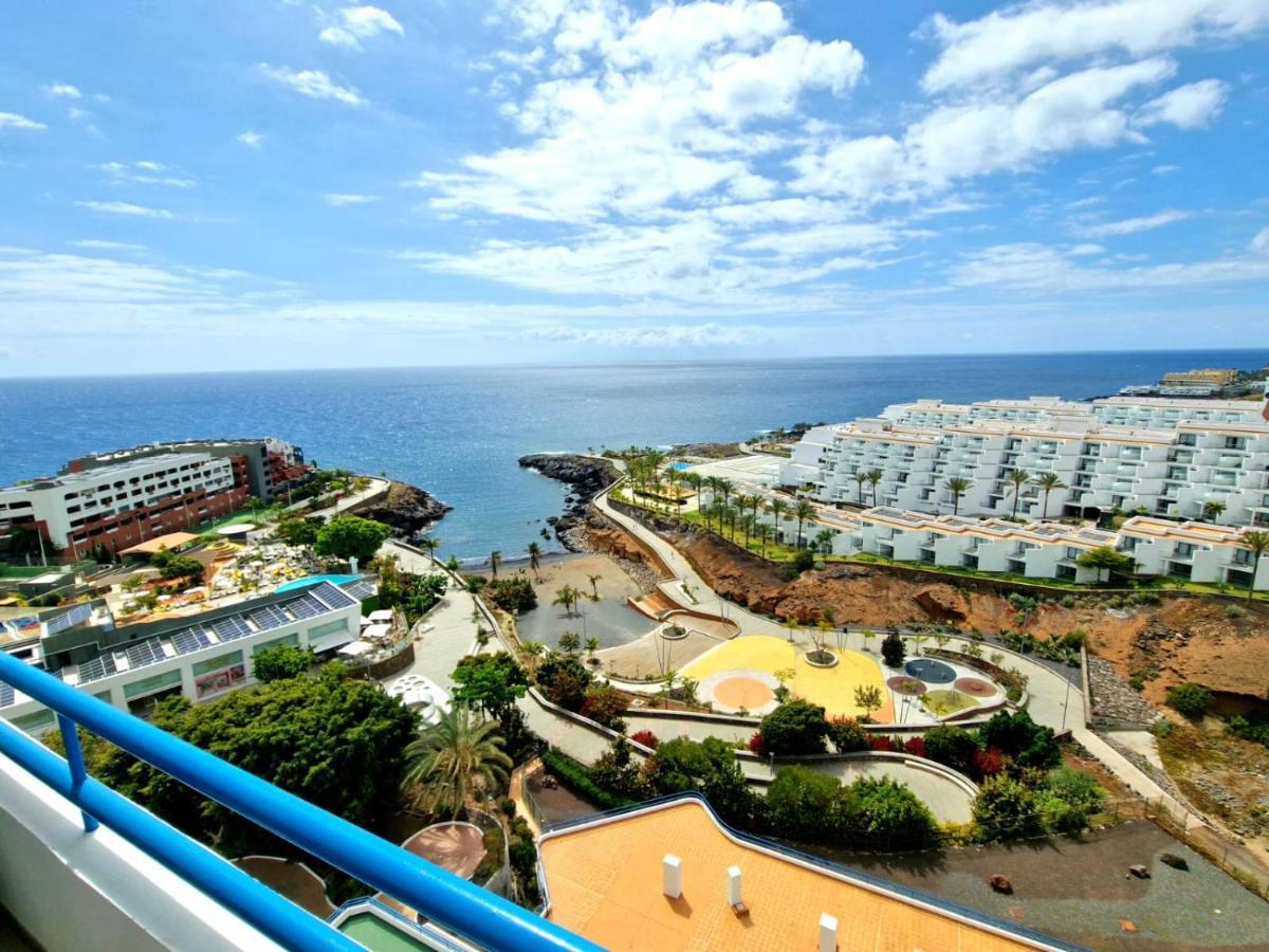 Lovely Blue Studio With Ocean View And Pool, Paraiso 918 Costa Adeje  Bagian luar foto